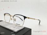 Copy Mont blanc mb0083ok Eyeglasses Half frame Gold&Brown Leg